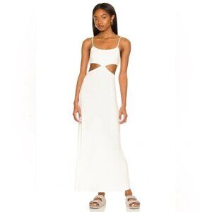 Free People Piper Midi Dress With Cutouts